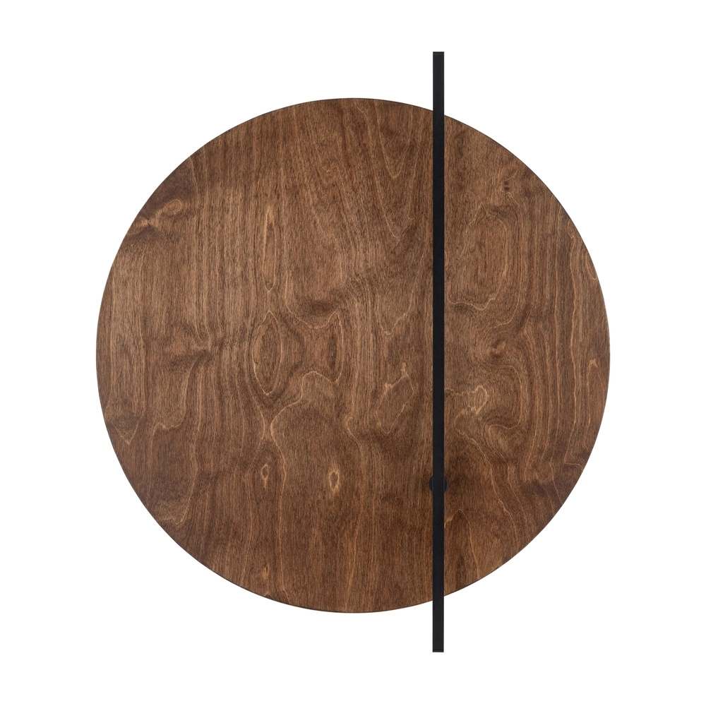 Lampe murale en bois Sunset Led Ø 50cm