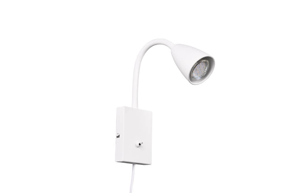 Lampe de lecture flexible Wanda Blanc
