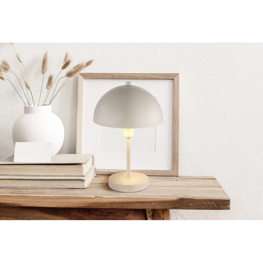 Lampe de table moderne Atoma I brun sable Globo 9007371566051