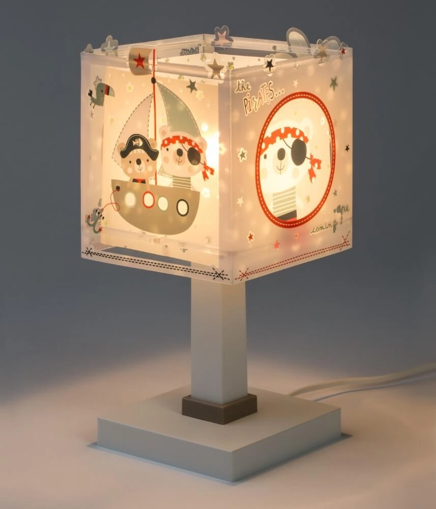 Lampe de table pour chambre d'enfant The Pirates Dalber 8420406745510