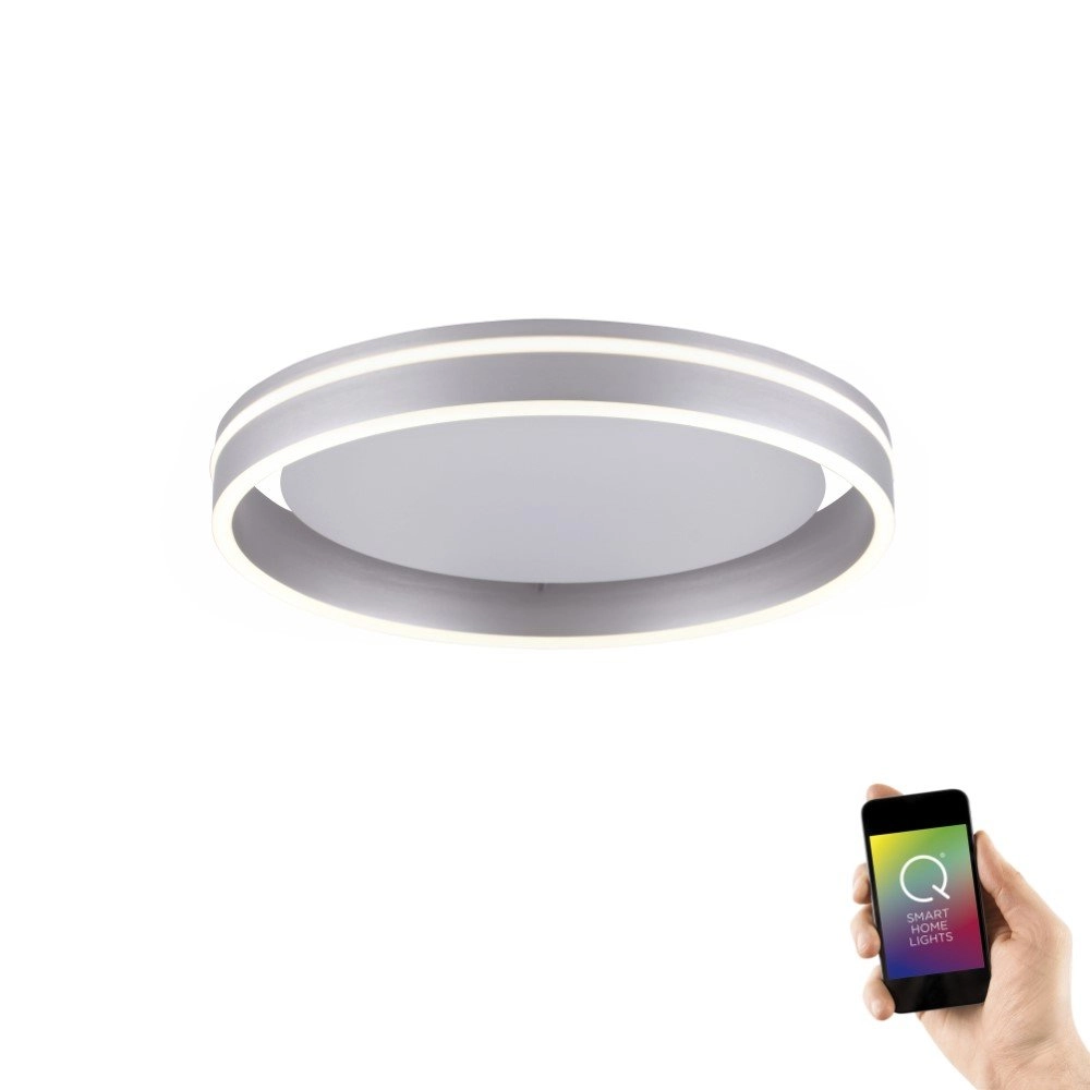 Plafonnier design Q-Vito Ø 40 cm Paul Neuhaus 4012248333853