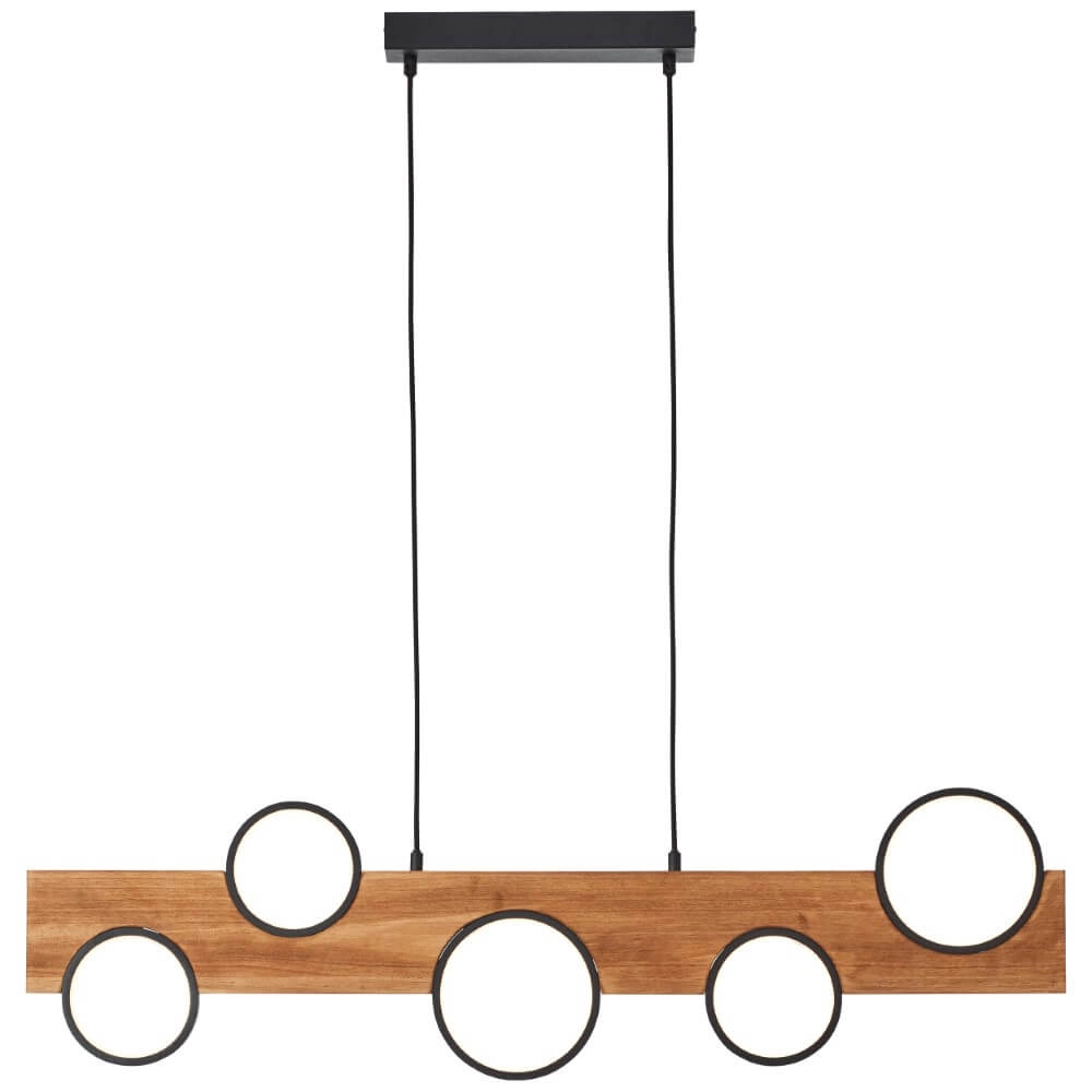 Lampe suspendue Cheesy bois Brilliant 4004353429644