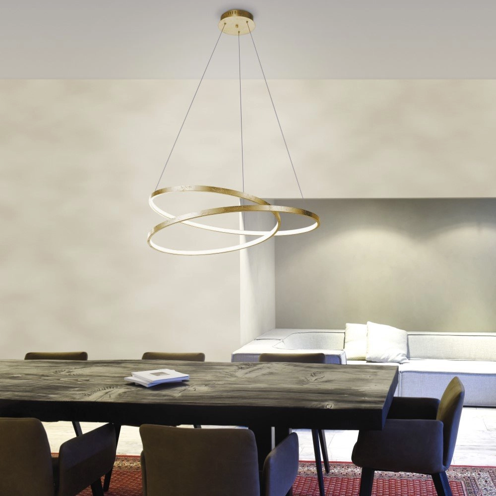 Lampe à suspension design Roman Ø 72 cm Paul Neuhaus 4012248305232