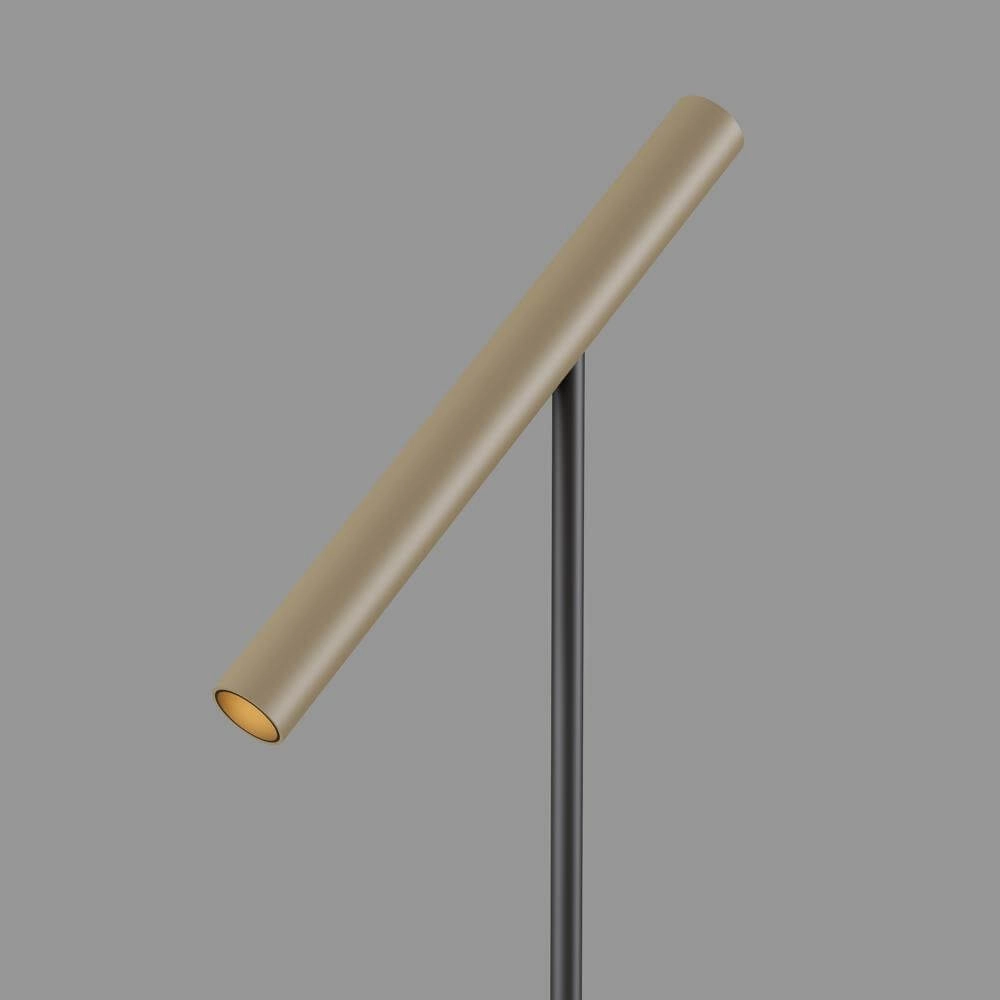 Lampadaire design Kansas Noir avec champagne Artdelight 8720701102521