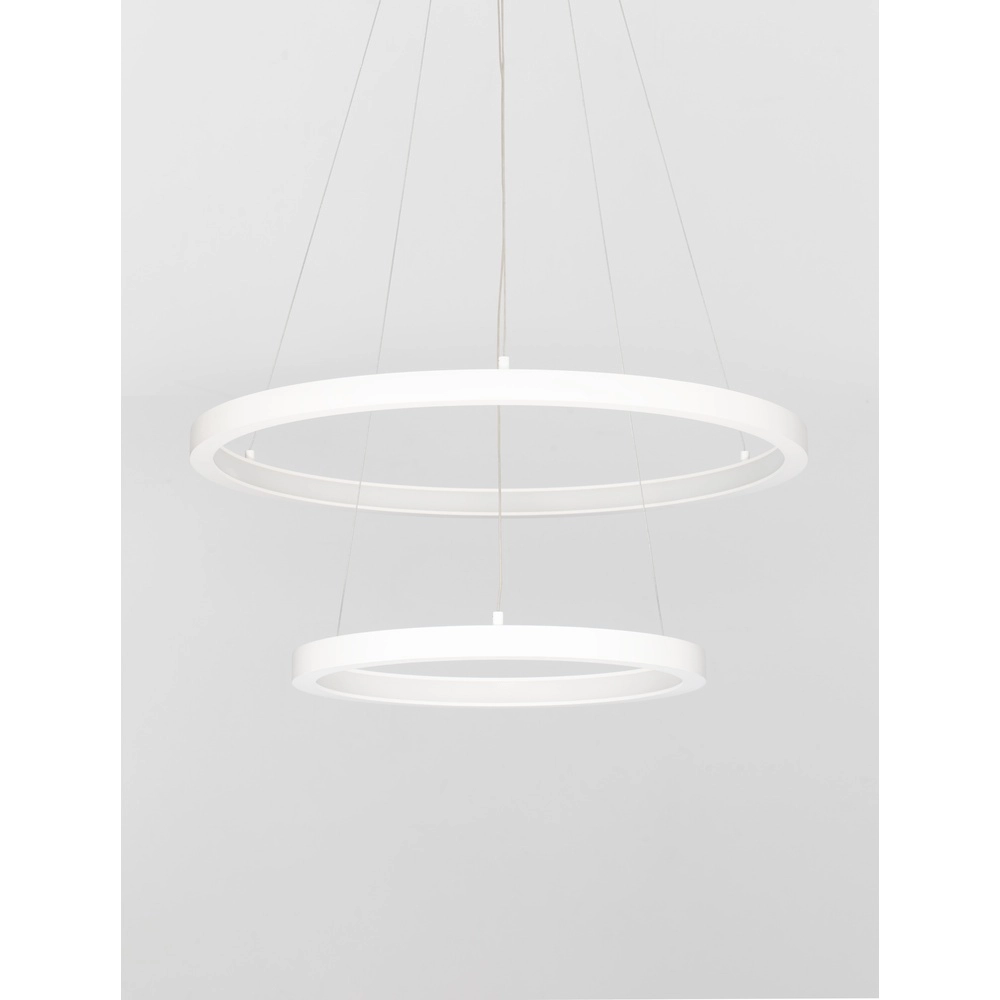 Suspension blanche Empatia Double design Lyora 5212017442697