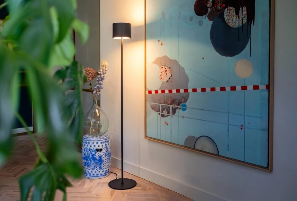 Lampadaire cool Maverick noir ETH 8720195306016