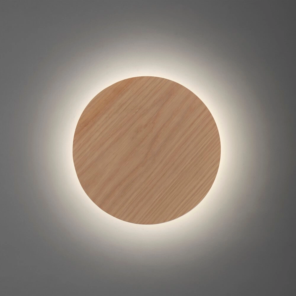 Applique design Akku Puntua Bois Ø 25cm Paul Neuhaus 4012248375792