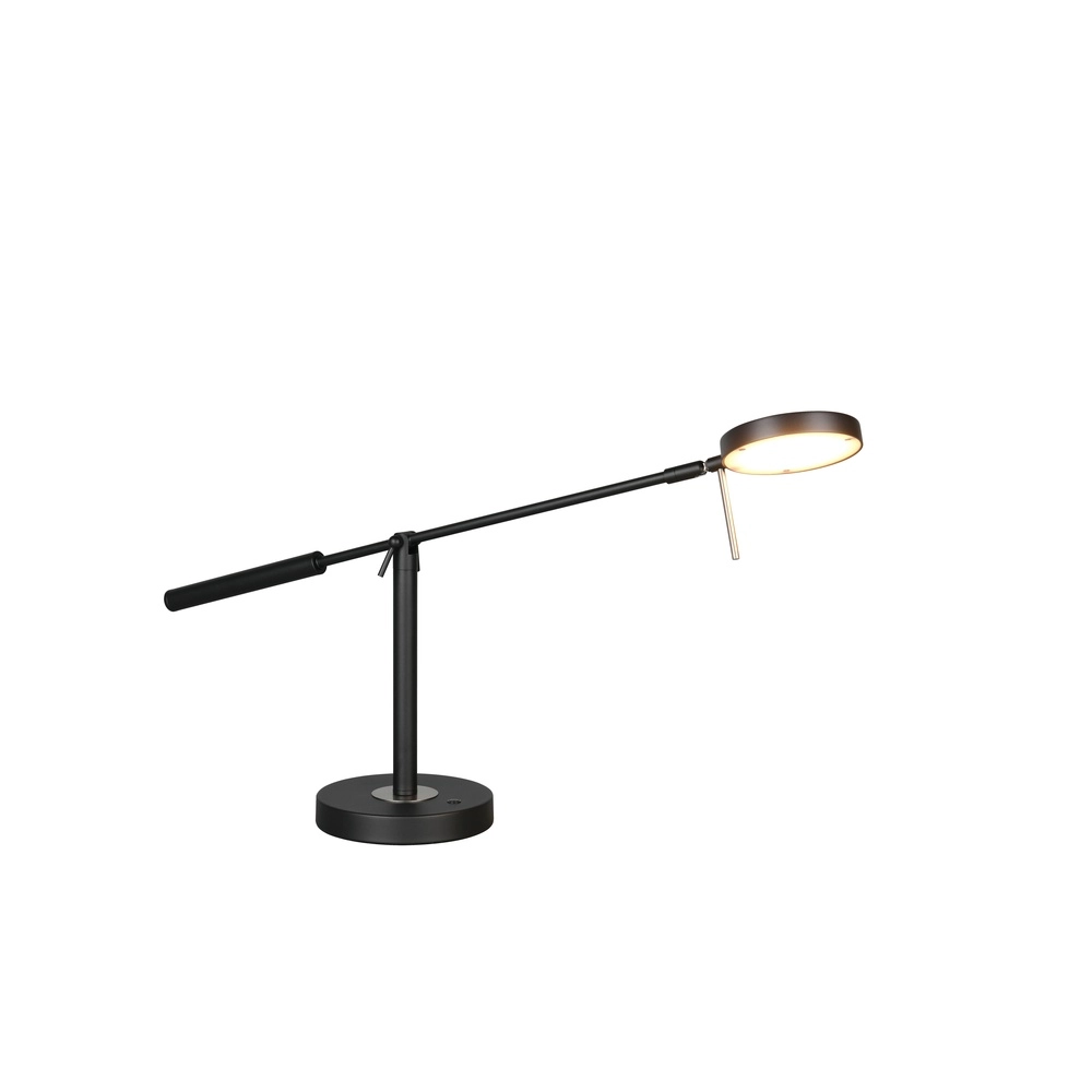Lampe de bureau Monza Noir Trio 4017807693256
