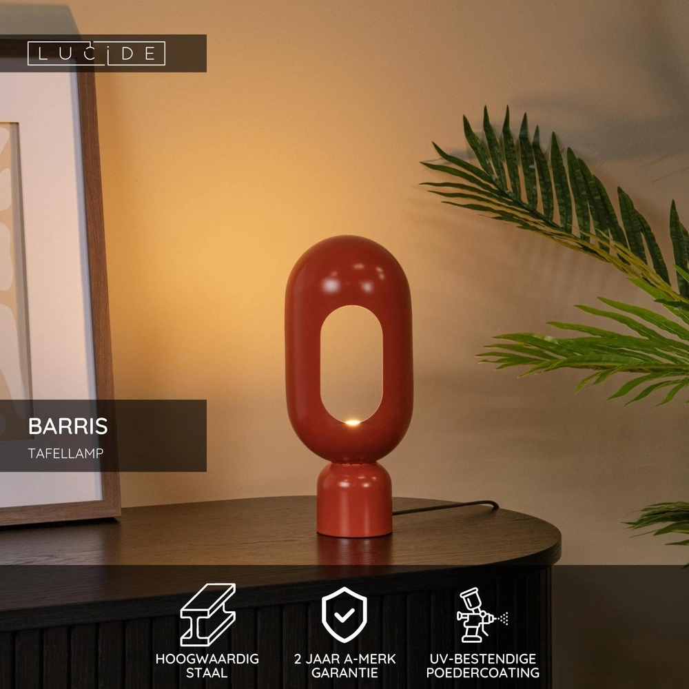 Lampe de table Barris Terre cuite Lucide 5411212051592