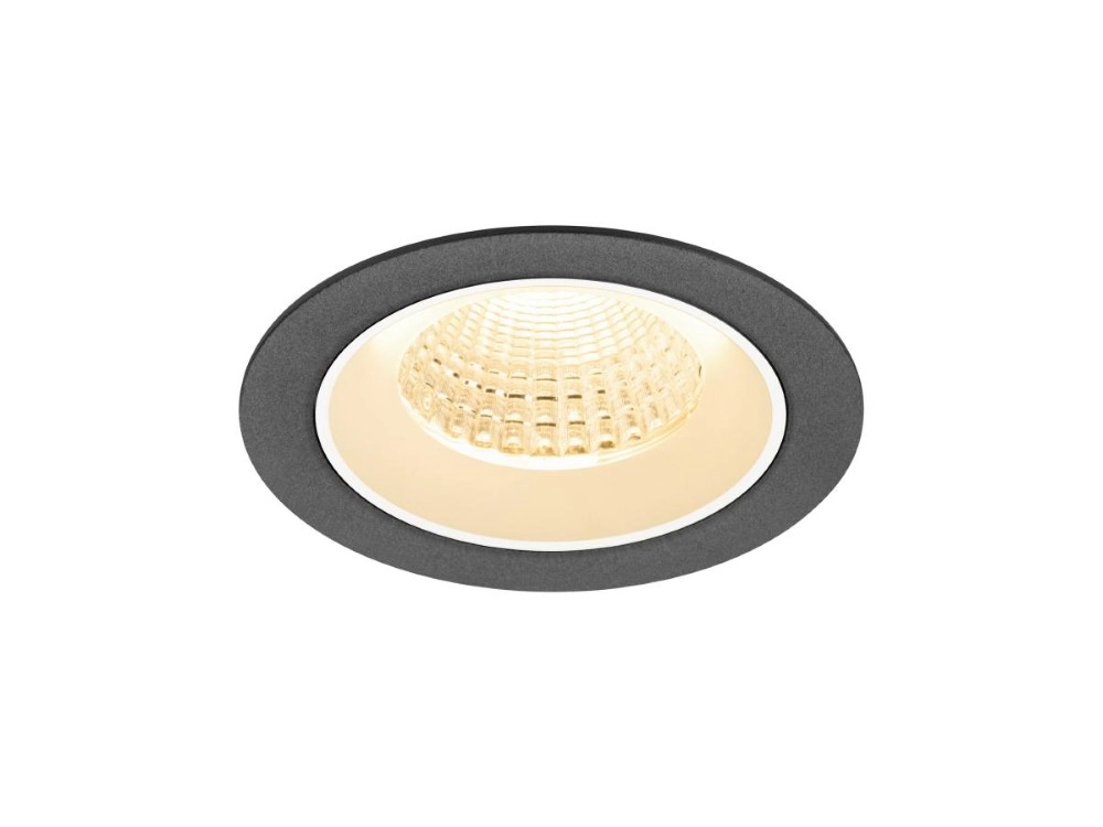 Spot encastré Numinos M noir/blanc 2700K - 55 deg