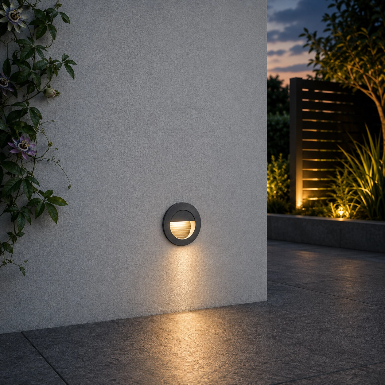 Lumière encastrée Krypton gris