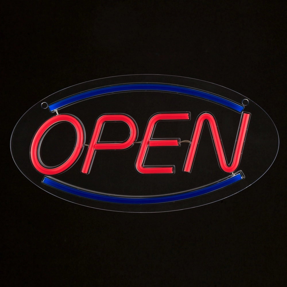 Lampe murale au néon Neon-Tales « Ouvert » Brilliant 4004353477850
