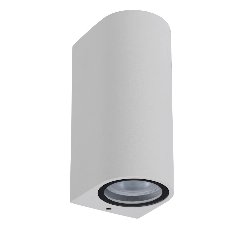 Projecteur mural Zaro IP44 en haut et en bas blanc