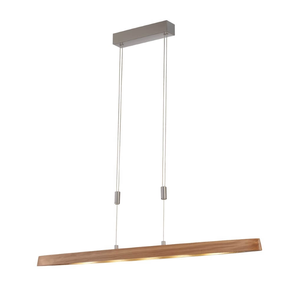 Lampe suspendue LED Shine-Wood dirigé