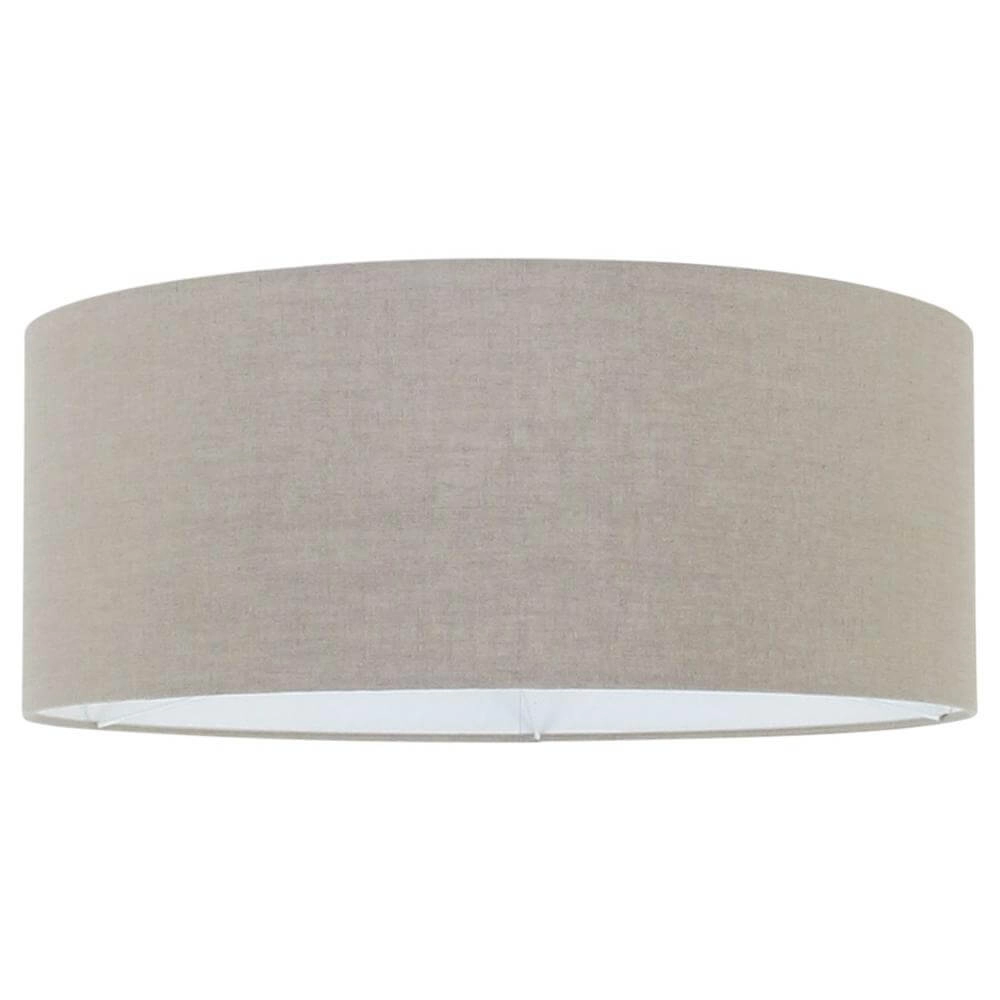 Lampadaire Zig-Zag noir avec abat-jour gris Ø 50cm Steinhauer 8712746179262