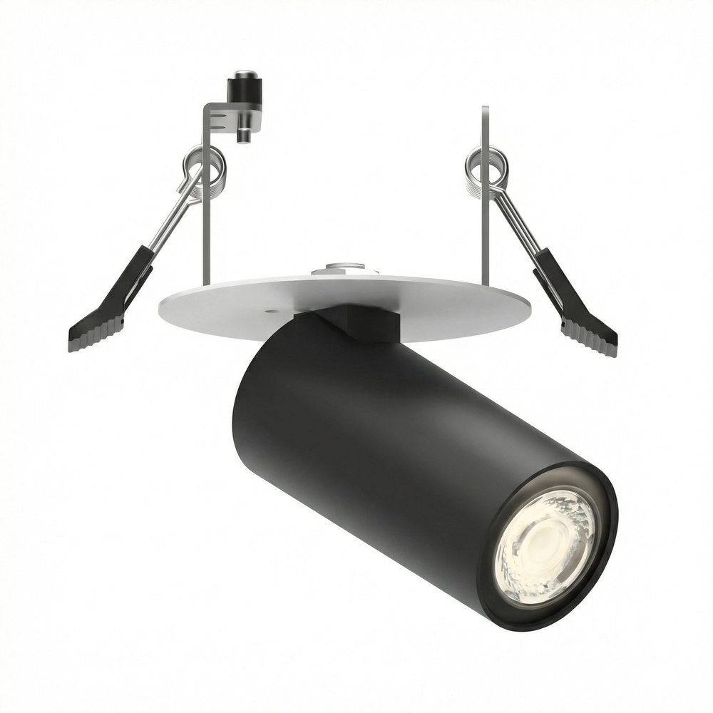 Projecteur encastré Tevo Mini blanc avec noir