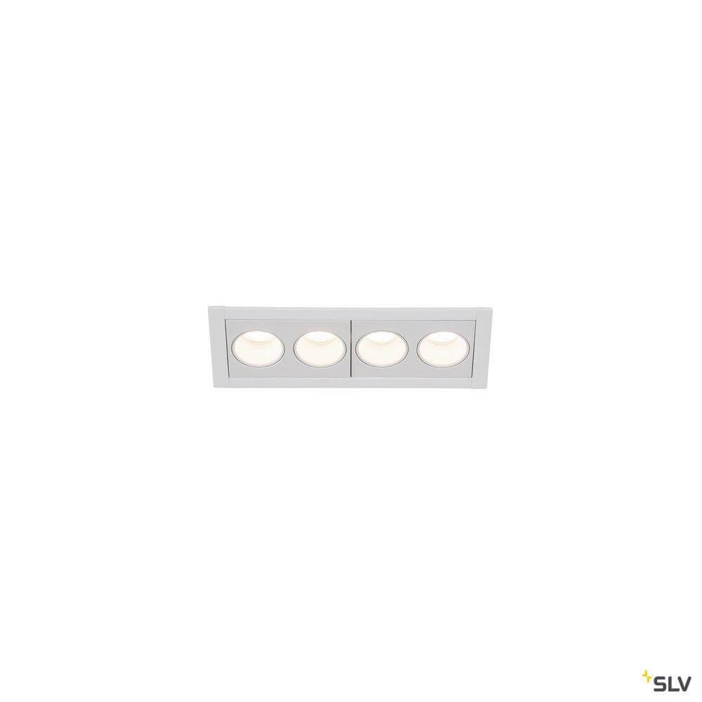 Lampe encastrée LED Milandos 4-lichts 4x160 lumens blanc Lampe encastrée LED Milandos 4-lichts 4x160 lumens blanc