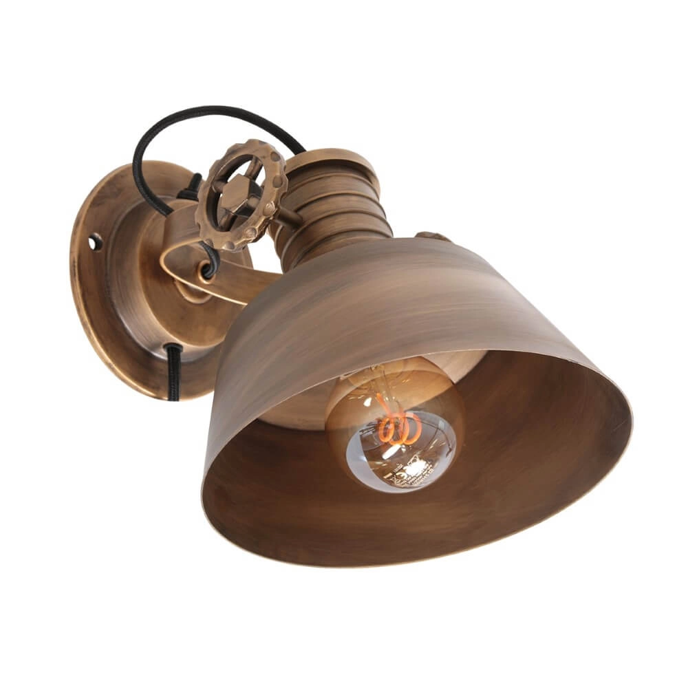 Lampe de lecture murale Sprocket industriel Steinhauer 8712746152845