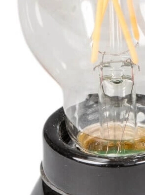 Plafonnier en porcelaine Vintage Straight noir ETH 8719075184998