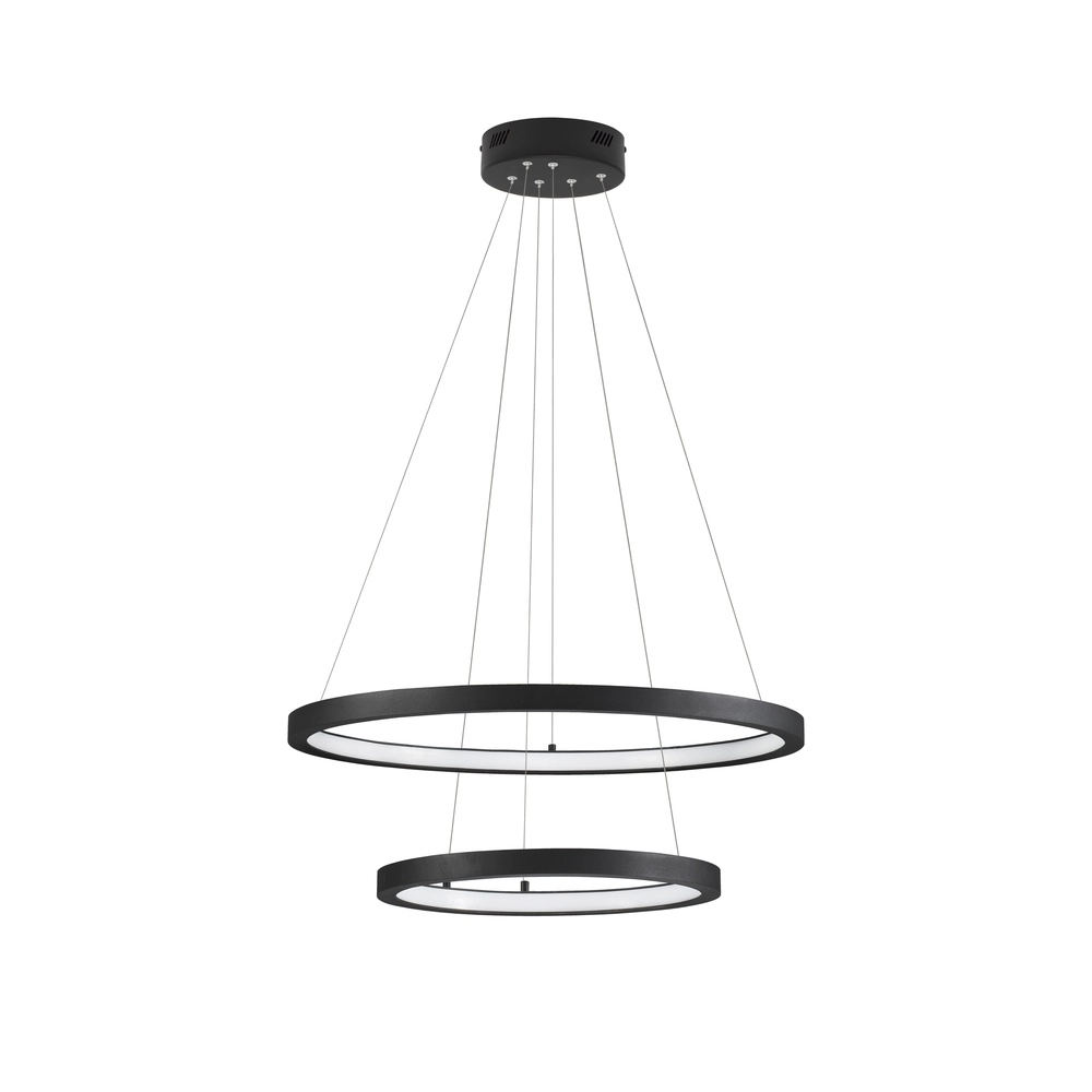 Suspension noire Empatia Double design Suspension noire Empatia Double design