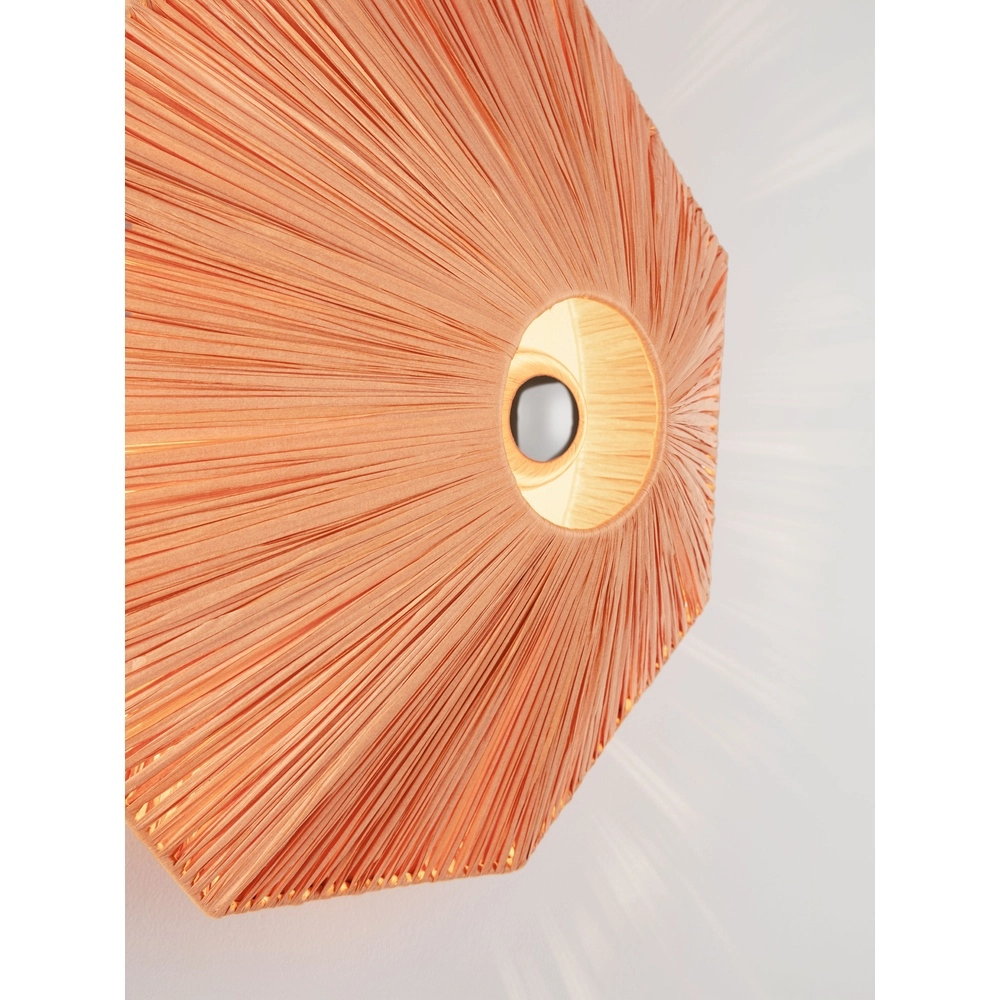 Lampe murale Elvio terre cuite Ø 45cm Lyora 5212017493903