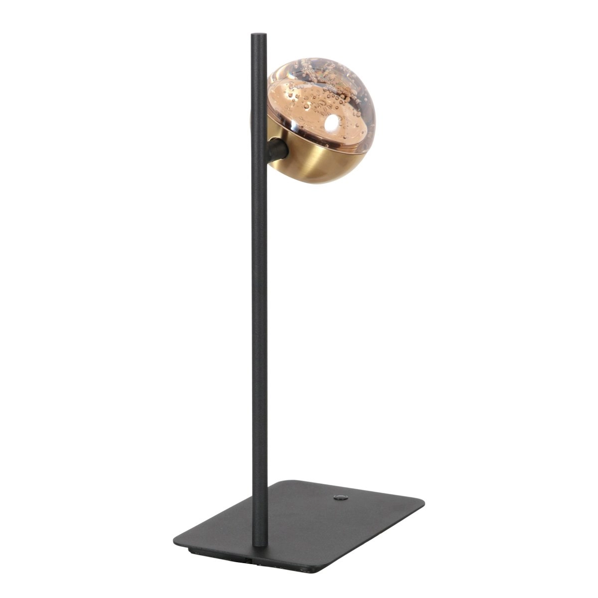 Lampe de bureau à LED Belluno laiton avec noir - dimmable Steinhauer 8712746183955