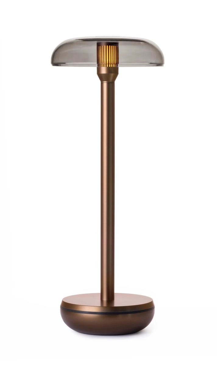 Air Bronze - Smoked Lampe de table rechargeable