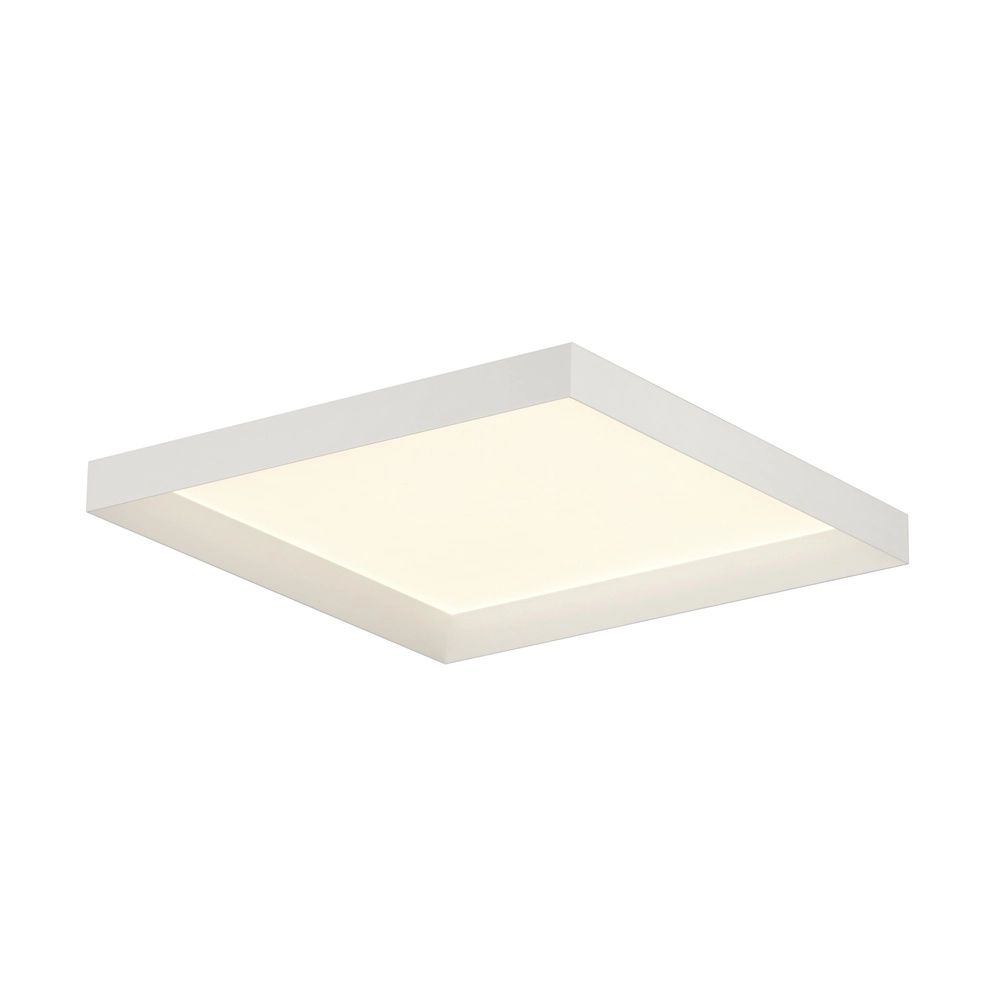 Lampe de plafond carrée Escondida Blanc