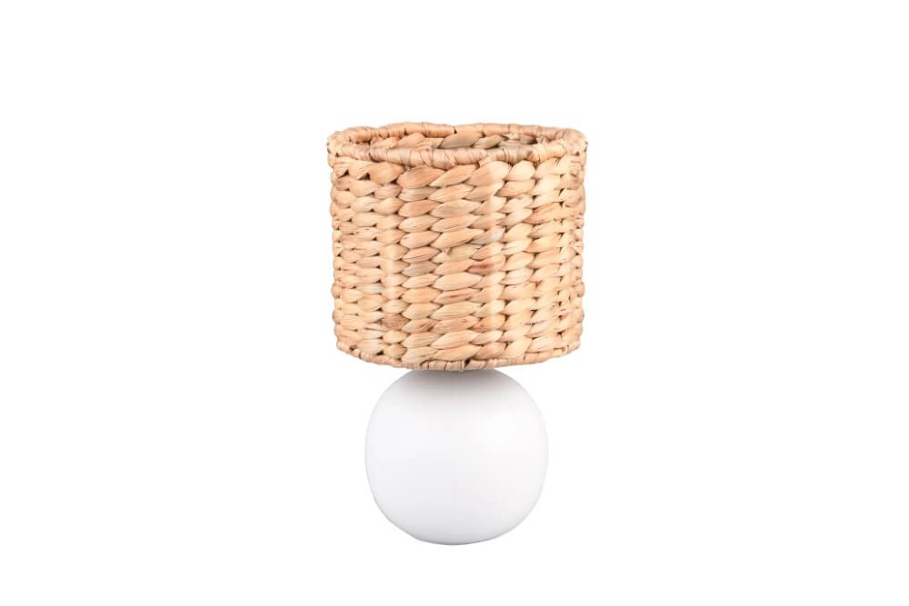 Lampe de table Vina Ø 18cm - avec capuche en corde Trio 4017807614701