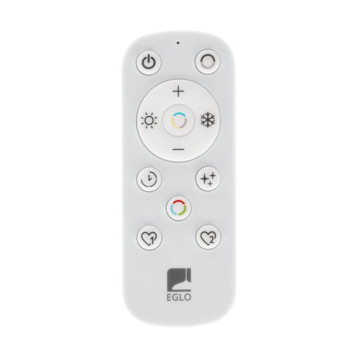 Plafonnier LED blanc Amandolo 2 anneaux Eglo 9008606275069