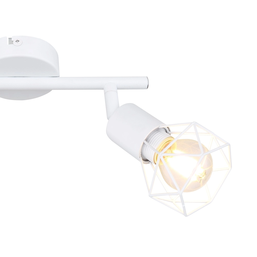 Lampe de plafond Xara I Blanc à deux lumières Globo 9007371412983