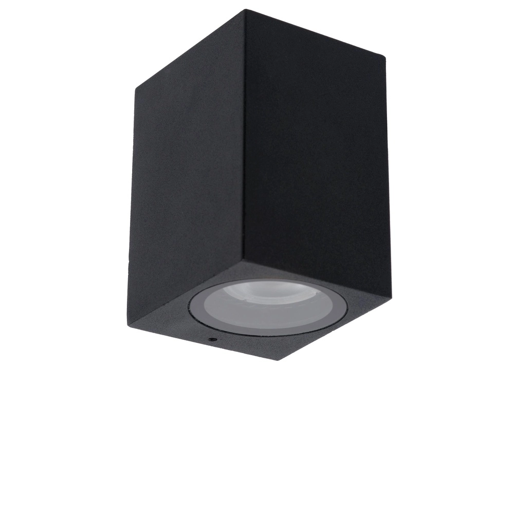 Emplacement mural de conception Zaro IP44 noir simple