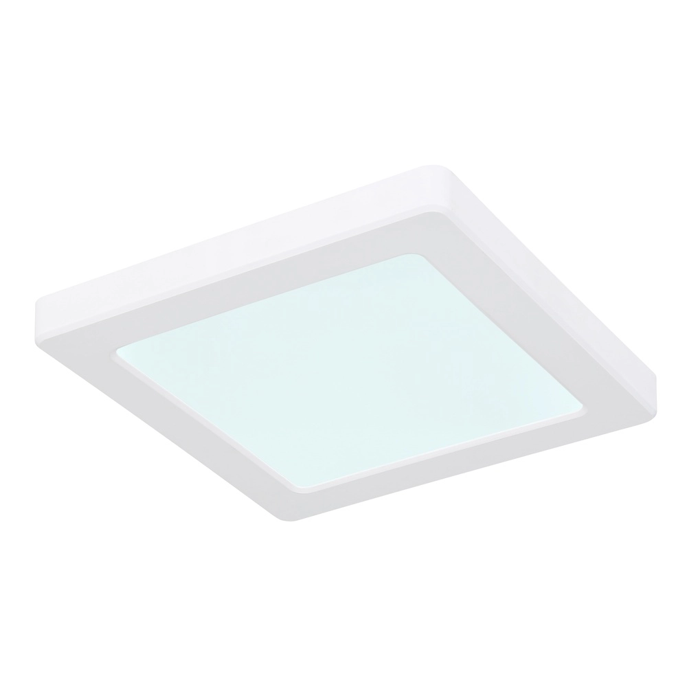 Conception de plafonds Lasse Carré blanc 16,7 cm Globo 9007371442898