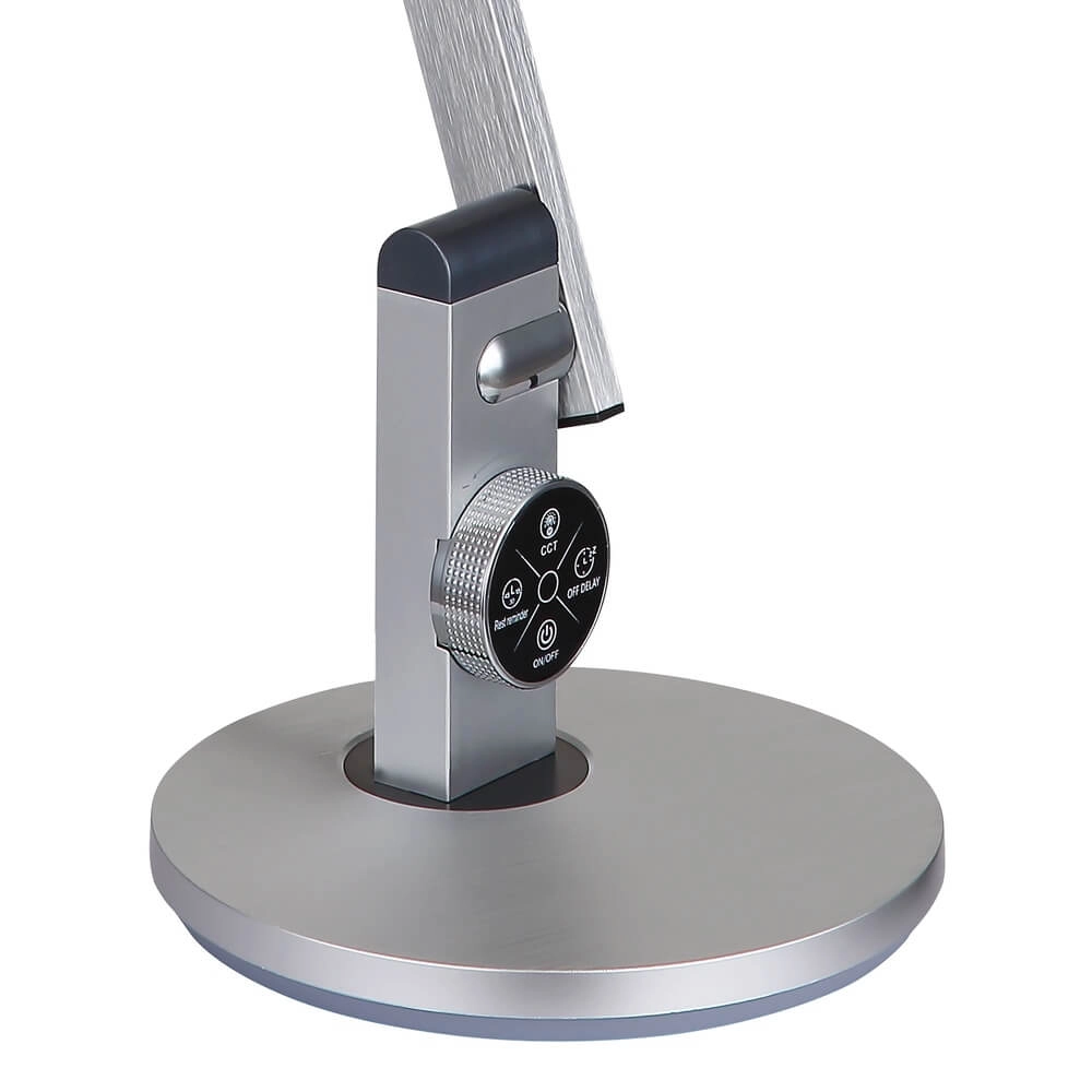 Lampe de bureau Solana gris argenté Globo 9007371449644