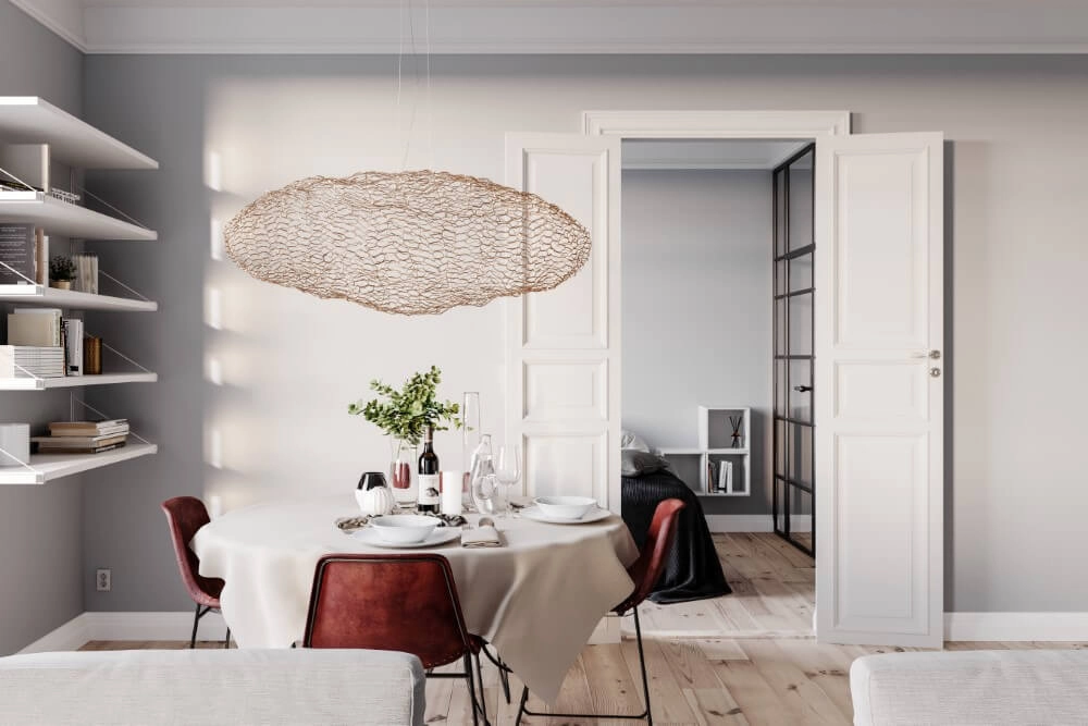 Lampe suspendue Hayden or 50cm By Rydéns 7391741012609