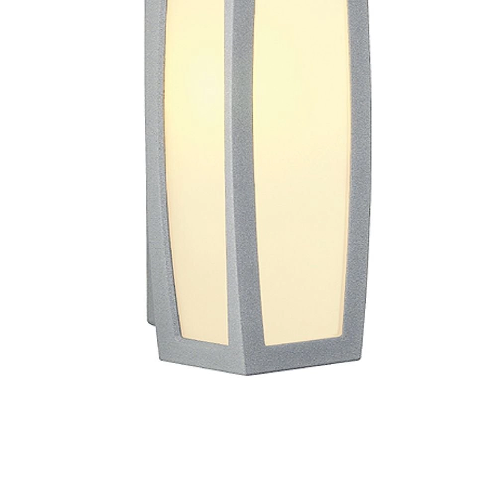 Lampe d'extérieur Meridian Box Gris argent SLV 4024163123884