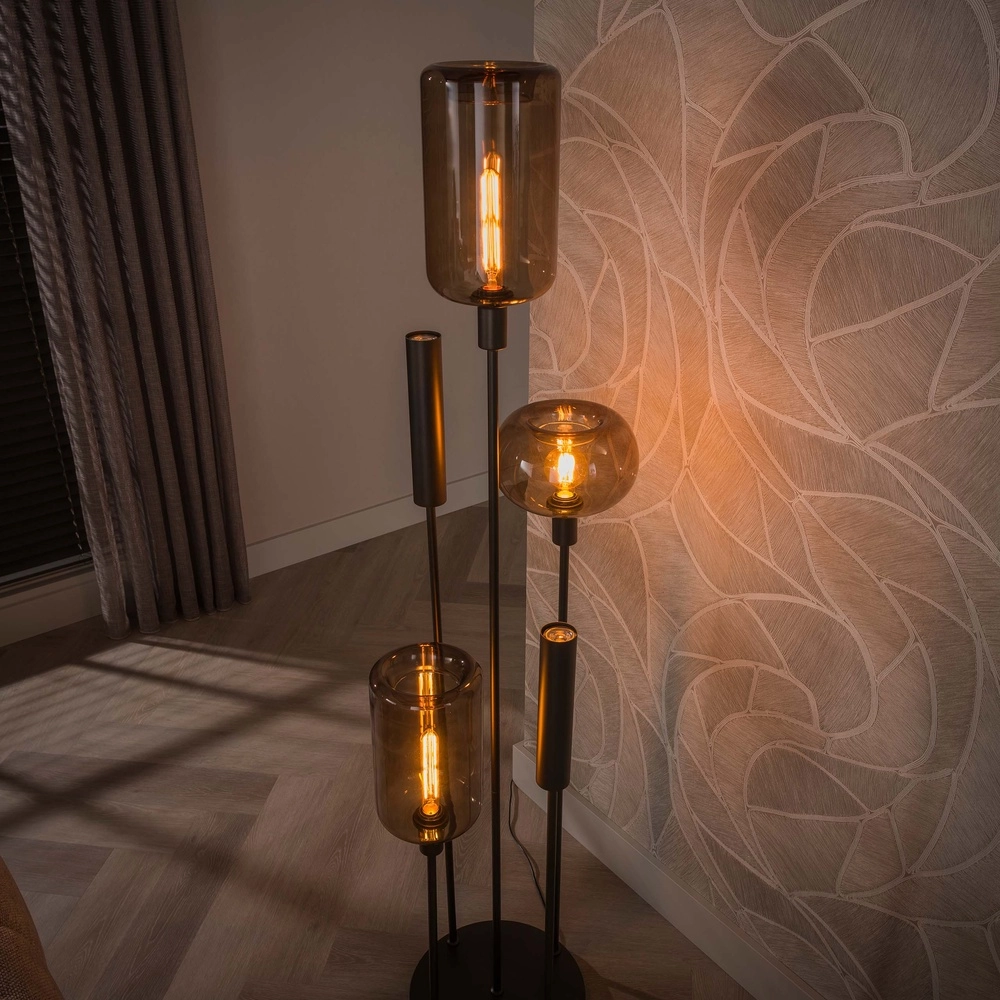 Lampadaire de conception Serene Sienna Brown Lyora 8716803514775