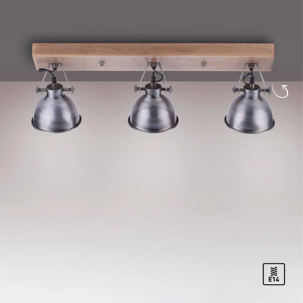Plafonnier Samia 3 lumières Just Light 4043689957391