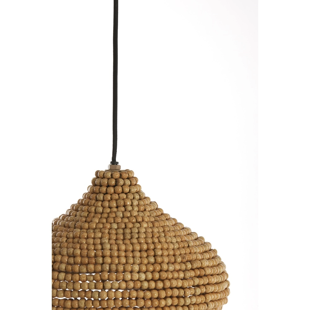 Lampe pendante perlée Kalenga Ø 28cm - 1x E27 Light & Living 8717807741587