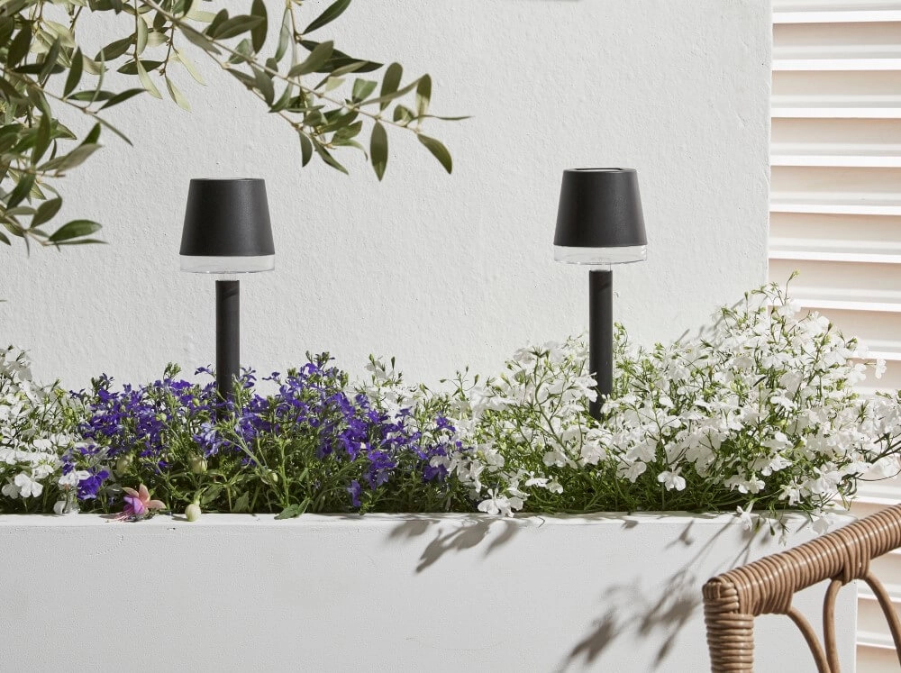 Lampe solaire Cala Dor lot de 4 Luxform 8719099204849