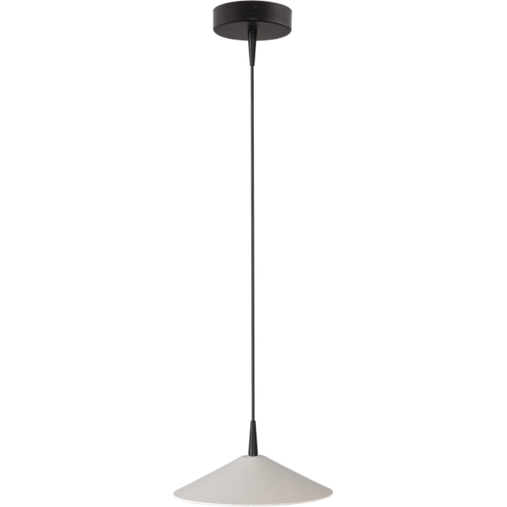 Lampe pendante de conception Ceppo noir avec blanc Ø 22cm
