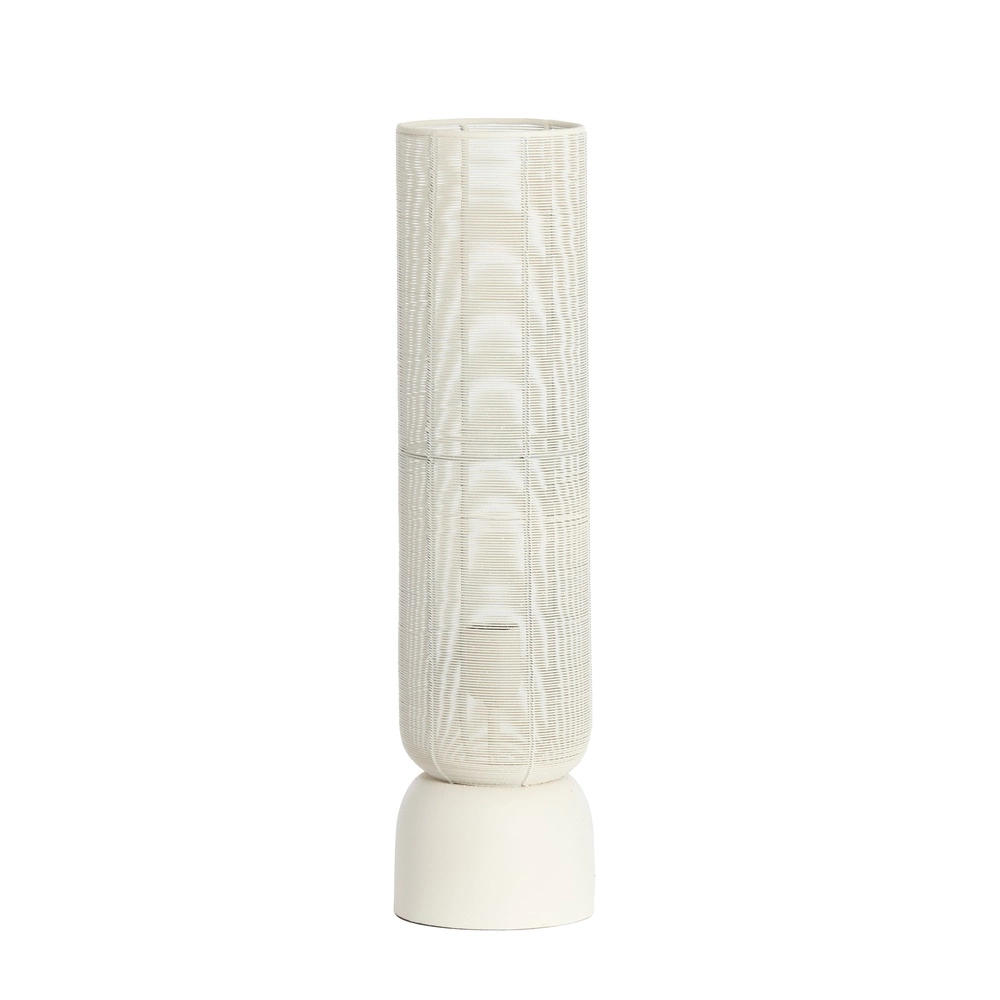 Lampe de table Lezuza Ø 15,5 cm de blanc Light & Living 8717807744878