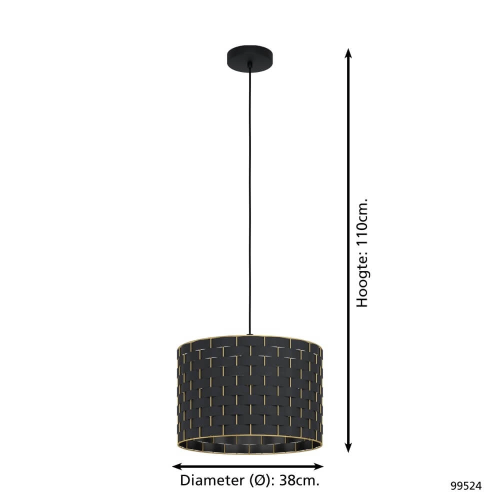 Lampe suspendue design Marasales Ø 38 cm Eglo 9002759995249