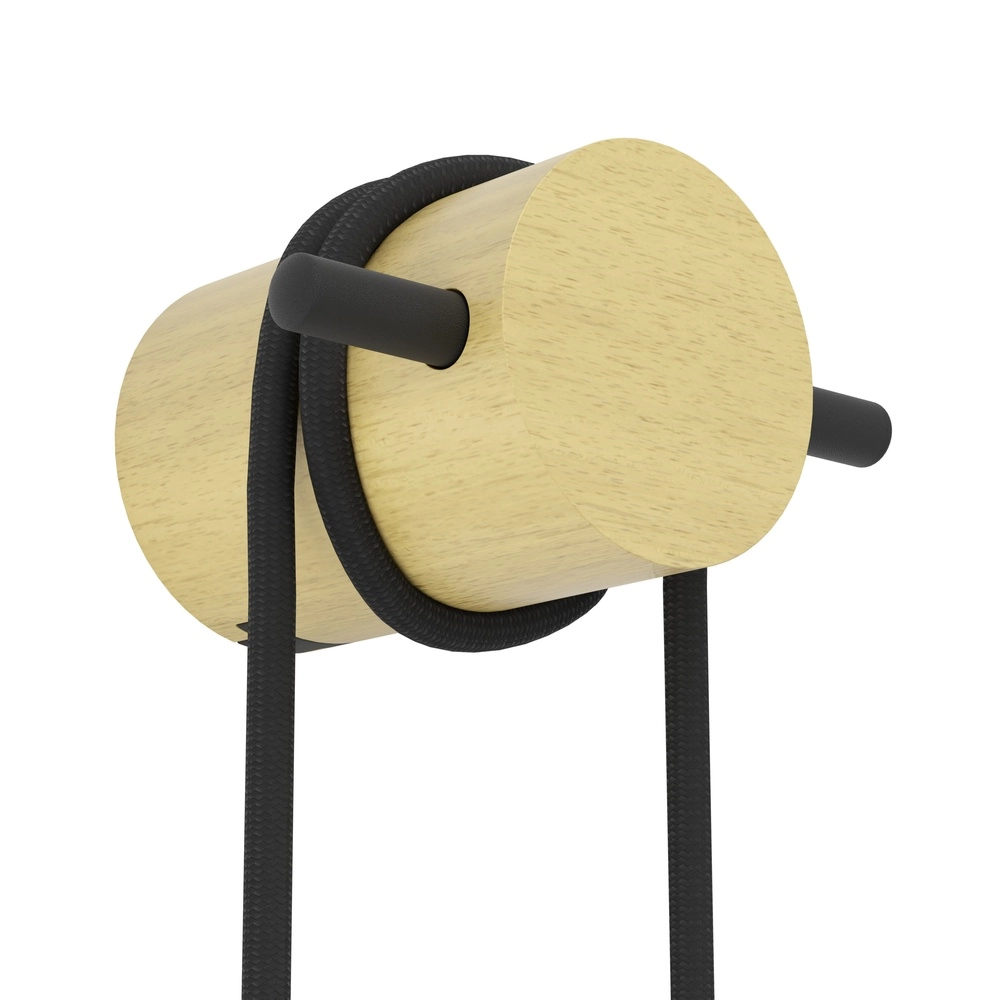 Lampe murale Buddon Aspect bois avec interrupteur Eglo 9002759438982