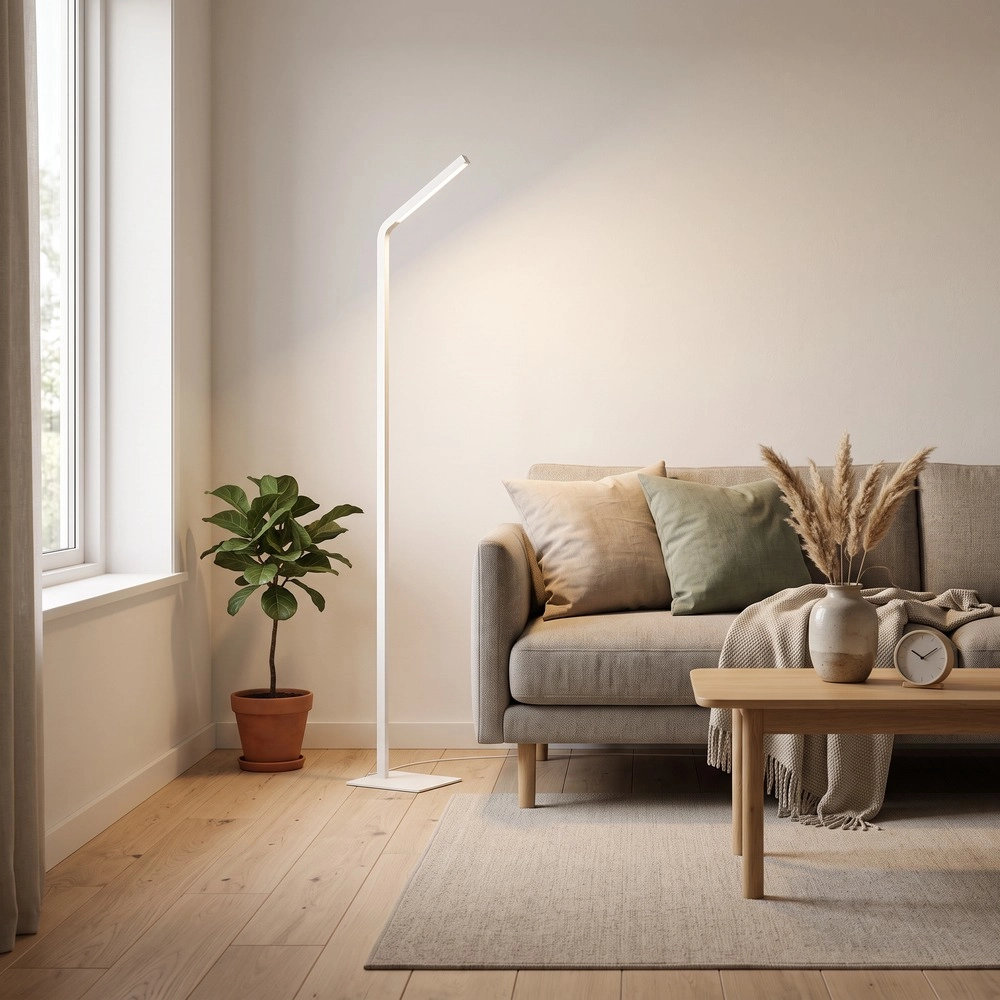 Lampadaire de conception Mirante Blanc Eglo 9008606392391