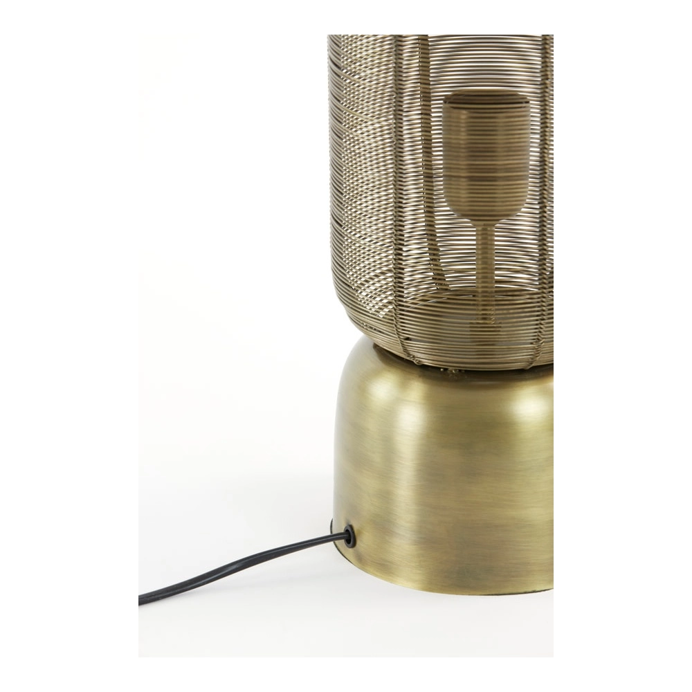 Lampe de table Lezuza Ø bronze 15,5 cm Light & Living 8717807659912