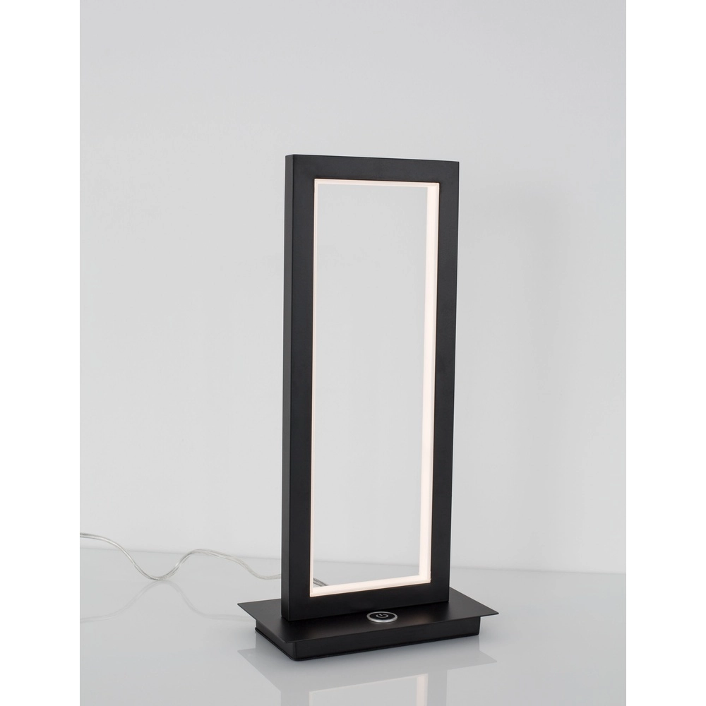 Lampe de table Wenna noir 153cm