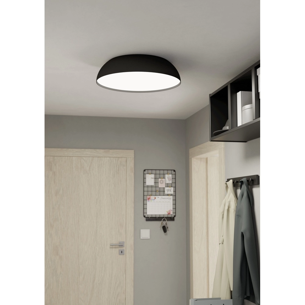 Lampe de plafond Zigbee Tollos-Z Ø 55cm - noir Eglo 9008606243808