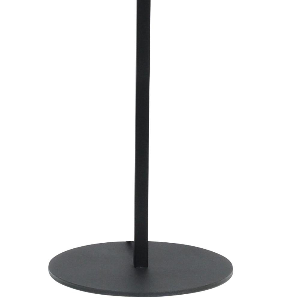 Lampe de table noire Venus avec abat-jour noir Masterlight 8718121218281