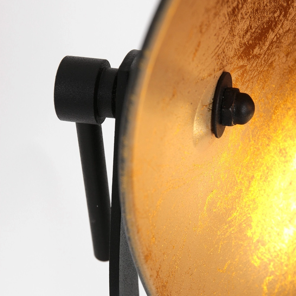 Lampadaire trépied Country Sunflower noir Steinhauer 8712746170894